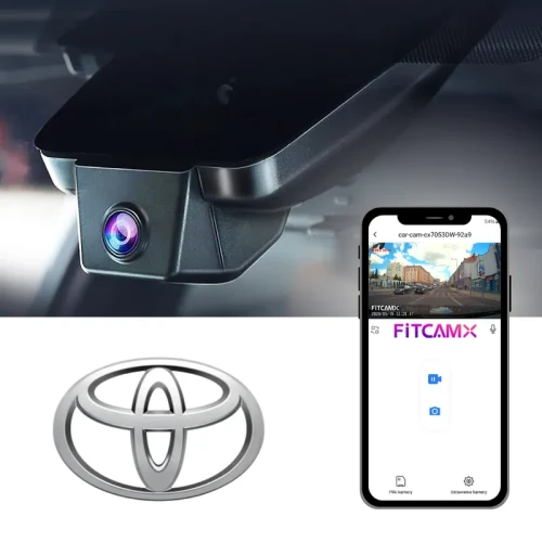 dedykowana do Toyota BZ4X/C-HR kamera samochodowa FITCAMX