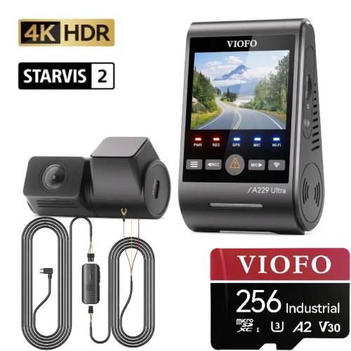 Kamera samochodowa VIOFO A229 ULTRA 2CH Power Set.webp