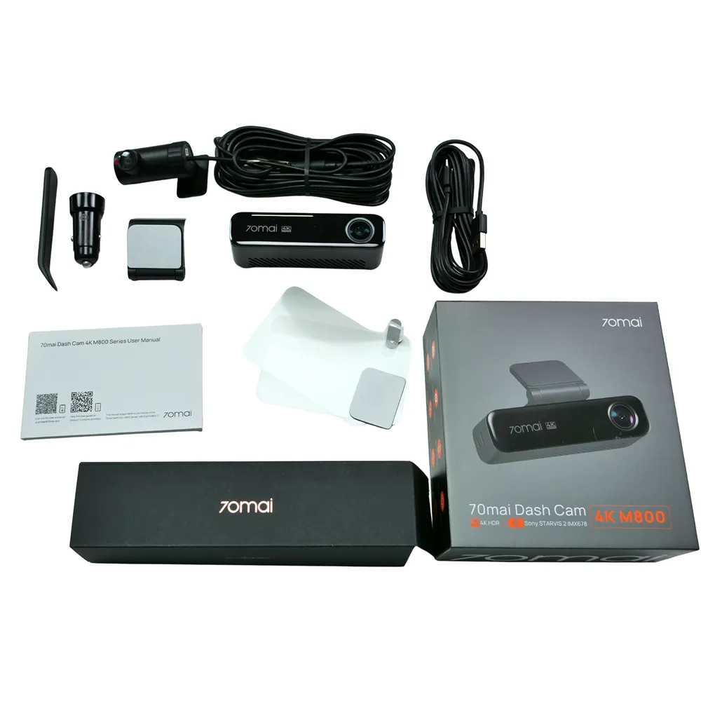 70mai 4K M800 128GB Dual Set  Outlet zawartość 2