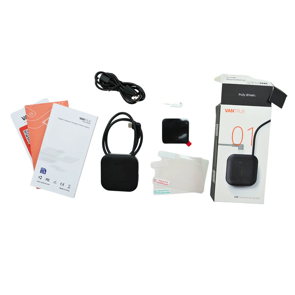 Outlet VANTRUE LT01 zawartość zestawu