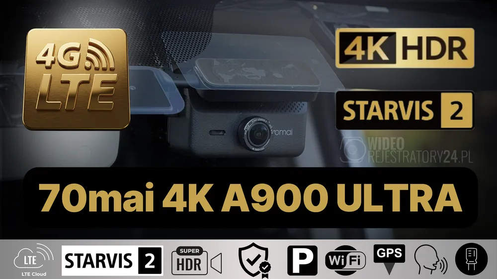 kamera samochodowa 70mai a900 ultra