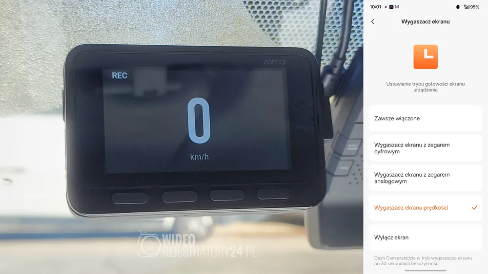 podgląd prędkościomierza gps