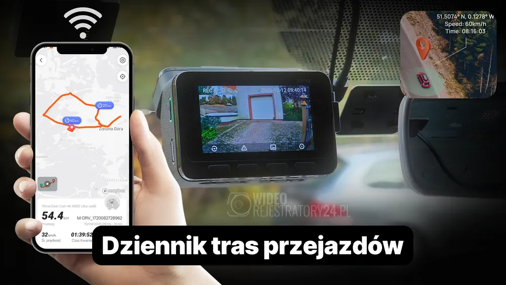 dziennik tras przejazdów