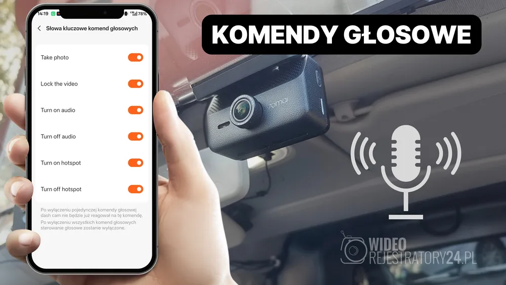 kamera samochodowa 70mai a900 ultra