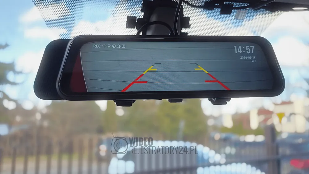 70mai s410 kamera samochodowa z funkcją kamery cofania
