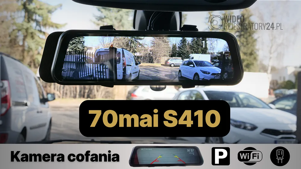 główne funkcja kamery samochodowej 70mai s410