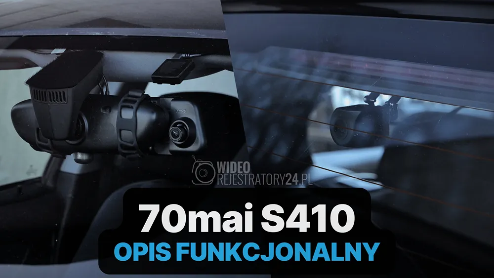 kamera samochodowa 70mai s410 opis funkcjonalny