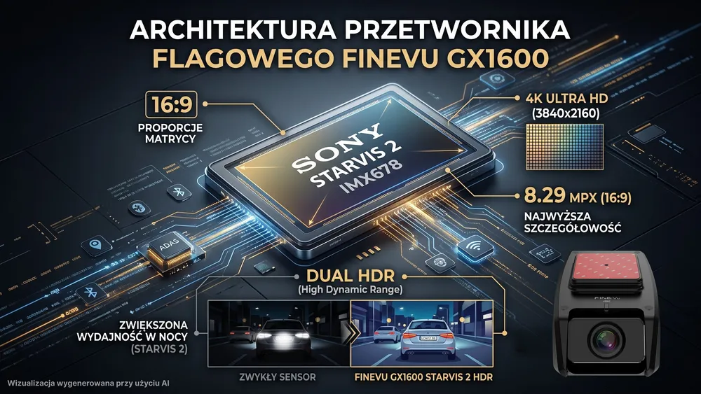 kamera samochodowa finevu gx1600