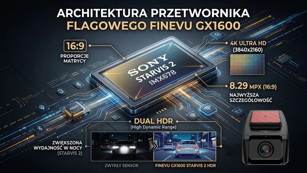kamera samochodowa finevu gx1600