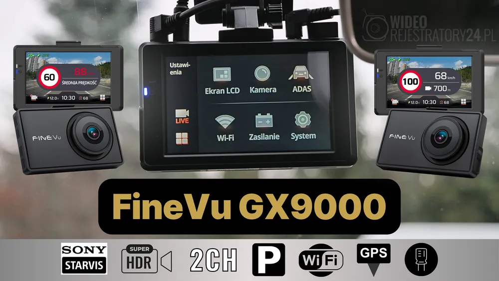 kamera samochodowa finevu gx9000