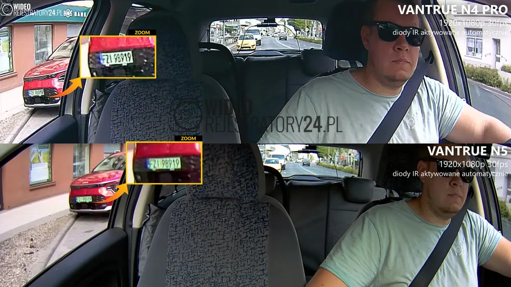 porównanie wideorejestratorów vantrue n4 pro vs vantrue n5