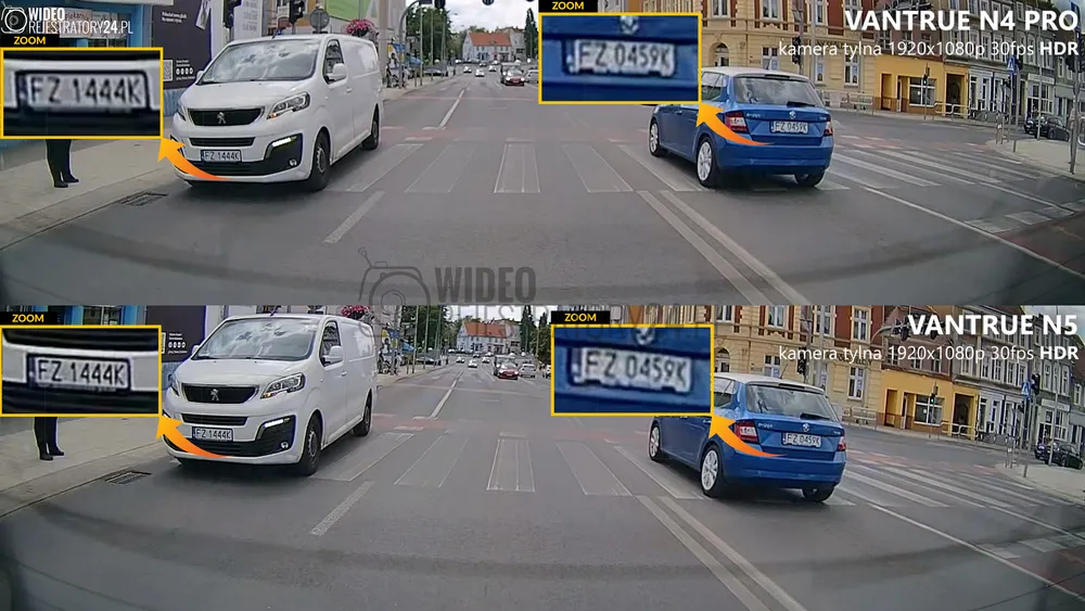 porównanie wideorejestratorów vantrue n4 pro vs vantrue n5
