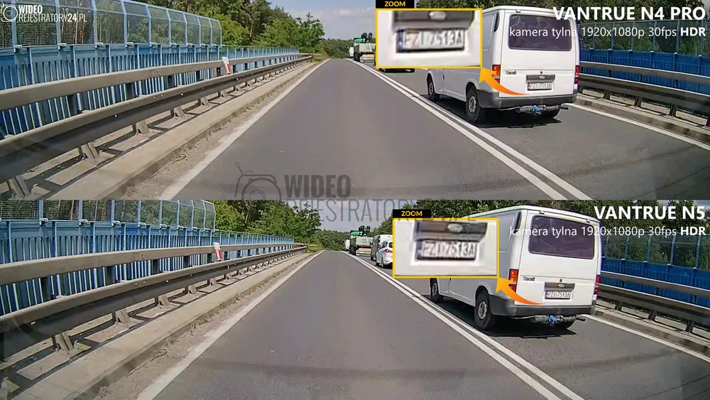 porównanie wideorejestratorów vantrue n4 pro vs vantrue n5