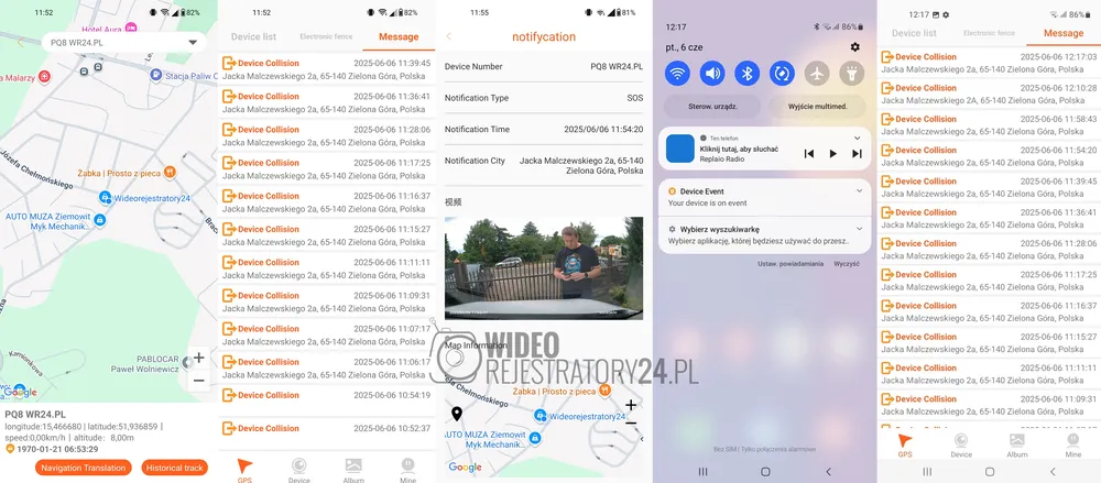 aplikacja roadcamiot mikavi cloud mikavi pq8 lte