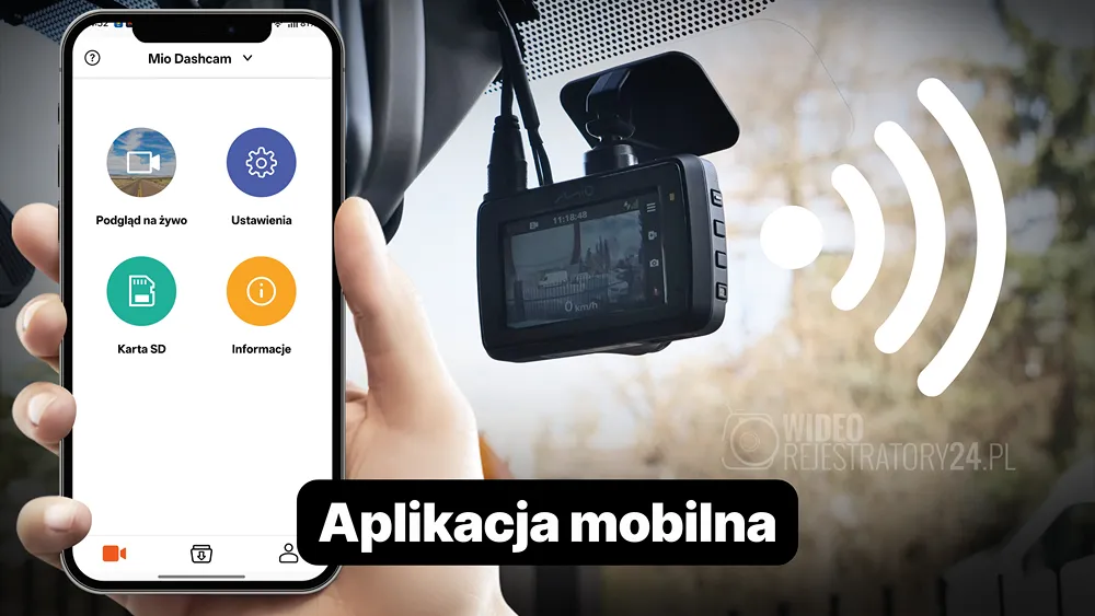 aplikacja mio mivue pro w kamerze samochodowej mio mivue 903wd pro