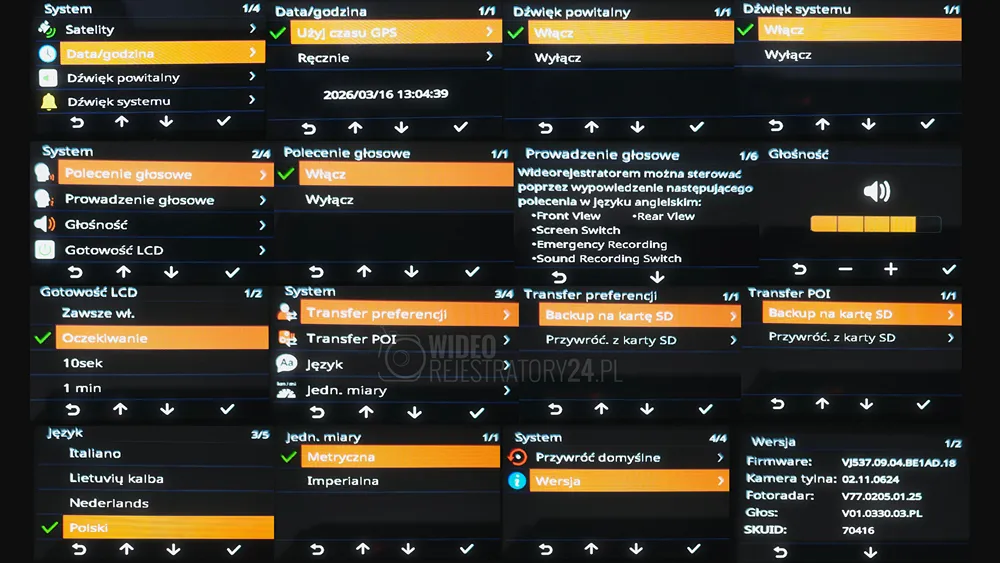 kamera samochodowa mio mivue 956wd