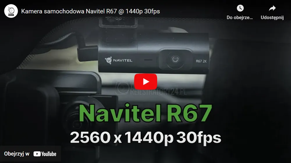 Mute Stats R67 Navitel R67 - dyskretna kamera samochodowa | Wideorejestratory24.pl