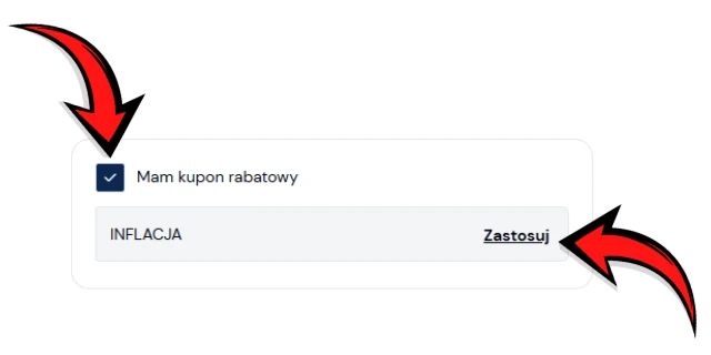 Kod rabatowy INFLACJA