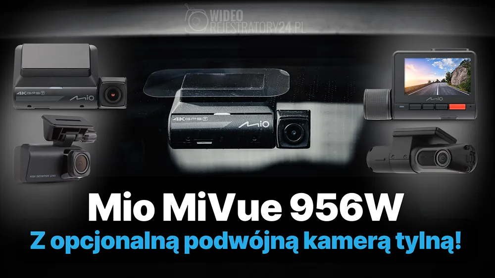 Mio 956W - z opcjonalną podwójną kamerą tylną
