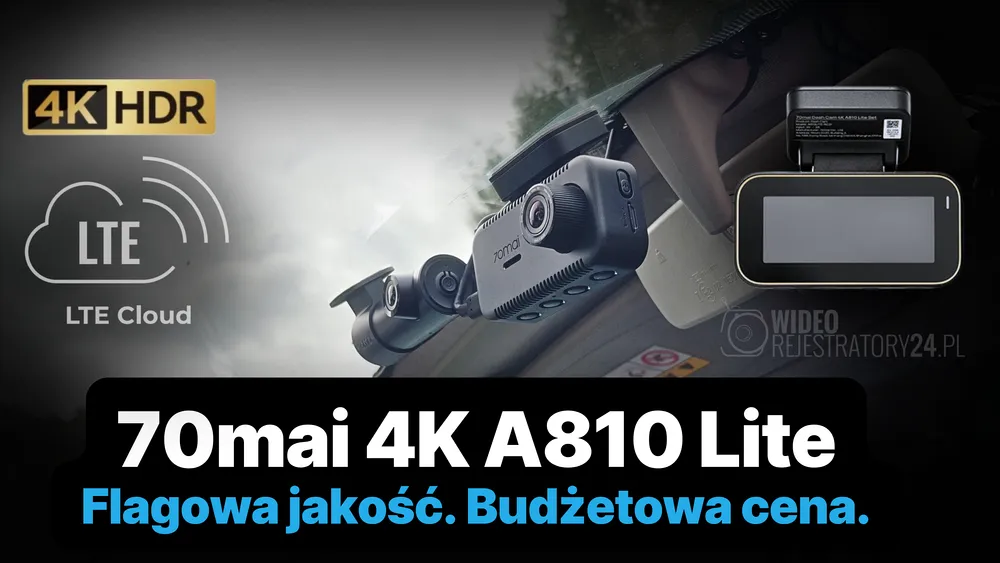 70mai A810 Lite - flagowa jakość w rewelacyjnie niskiej cenie
